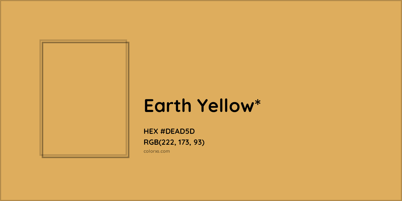 HEX #DEAD5D Color Name, Color Code, Palettes, Similar Paints, Images