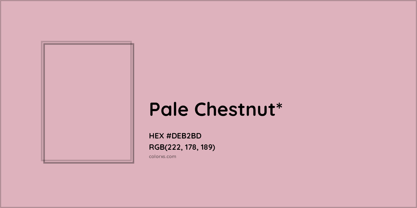 HEX #DEB2BD Color Name, Color Code, Palettes, Similar Paints, Images