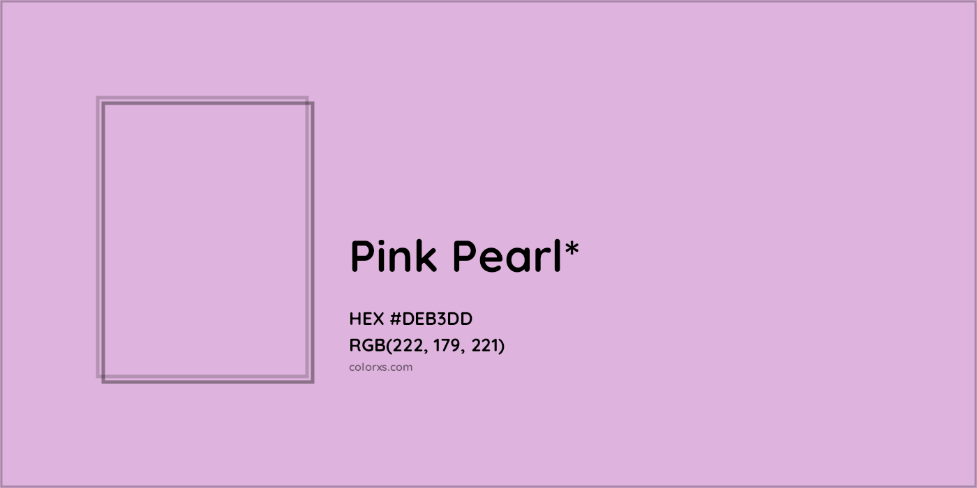 HEX #DEB3DD Color Name, Color Code, Palettes, Similar Paints, Images