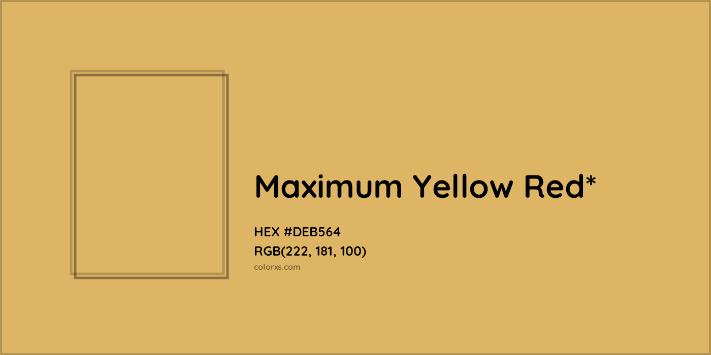 HEX #DEB564 Color Name, Color Code, Palettes, Similar Paints, Images