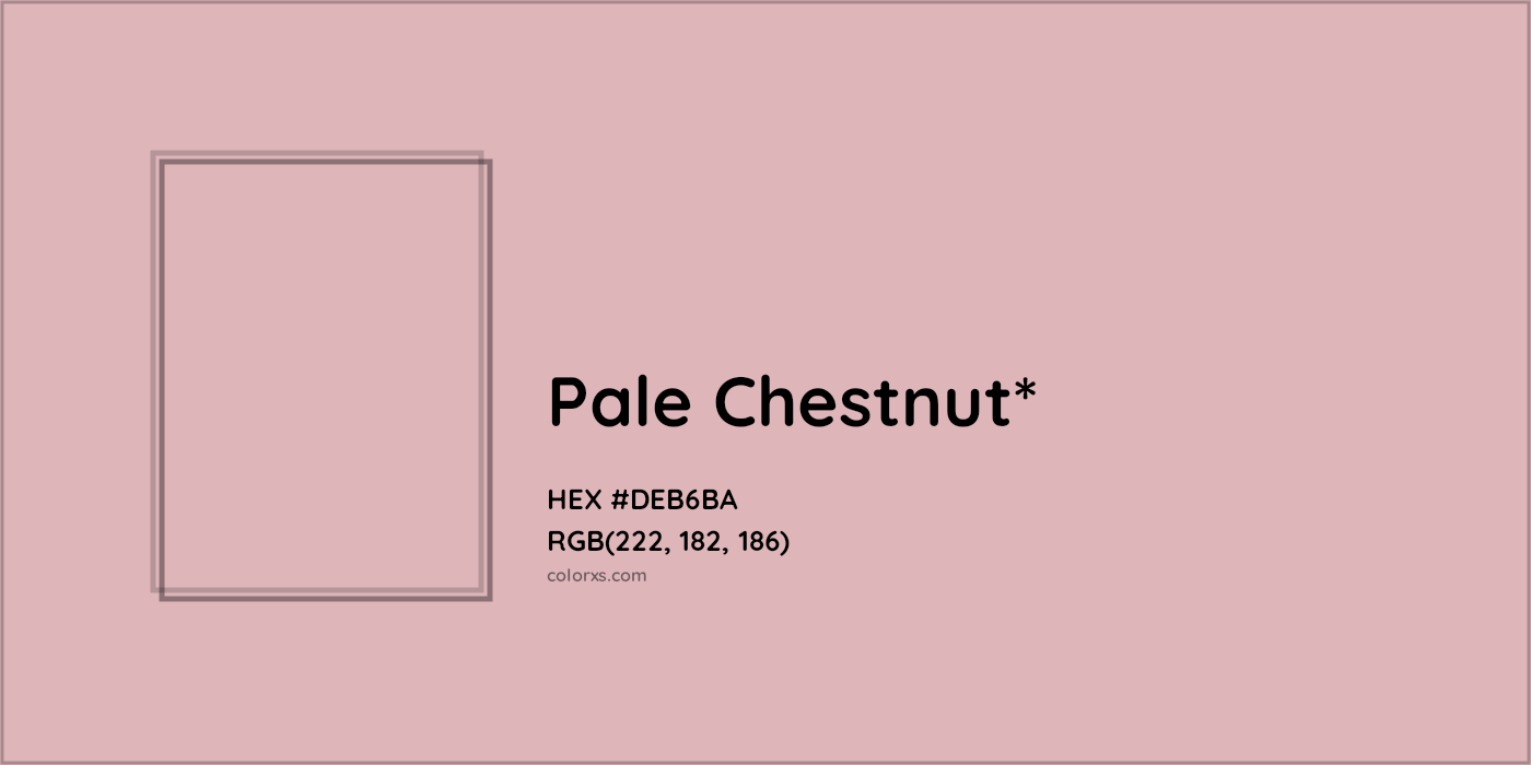 HEX #DEB6BA Color Name, Color Code, Palettes, Similar Paints, Images