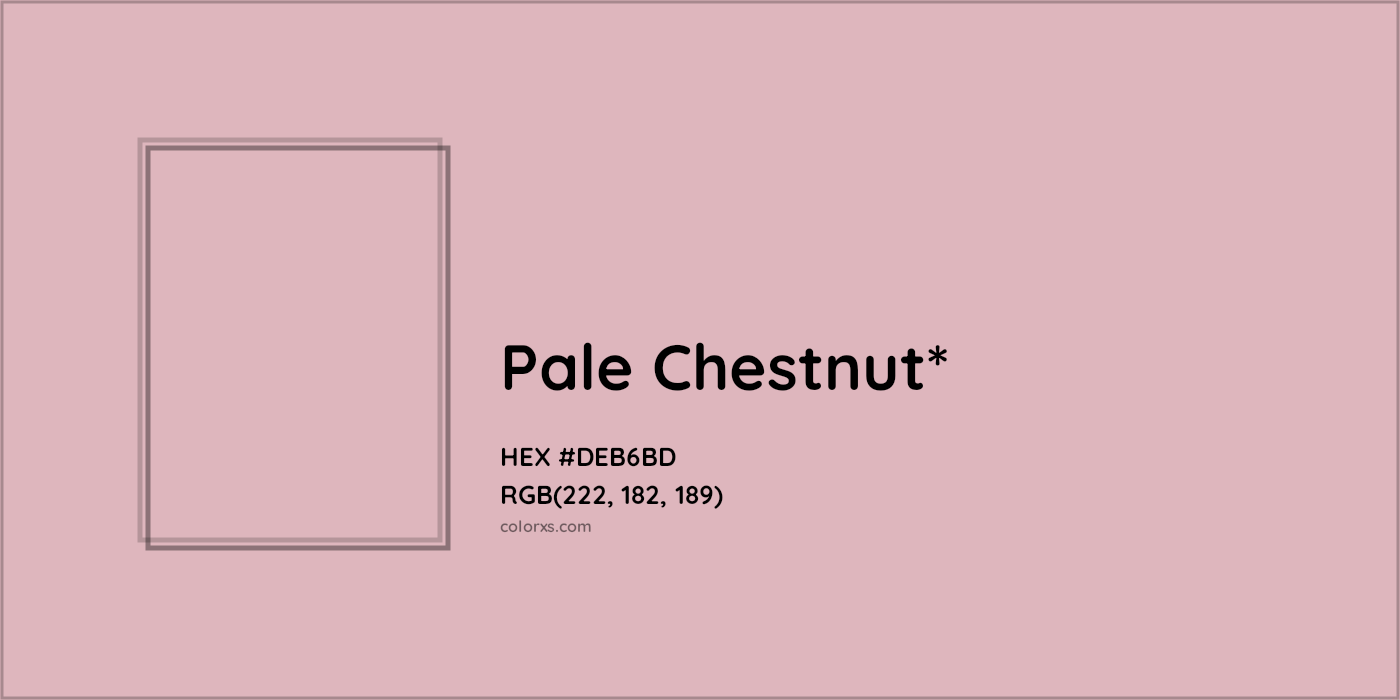 HEX #DEB6BD Color Name, Color Code, Palettes, Similar Paints, Images