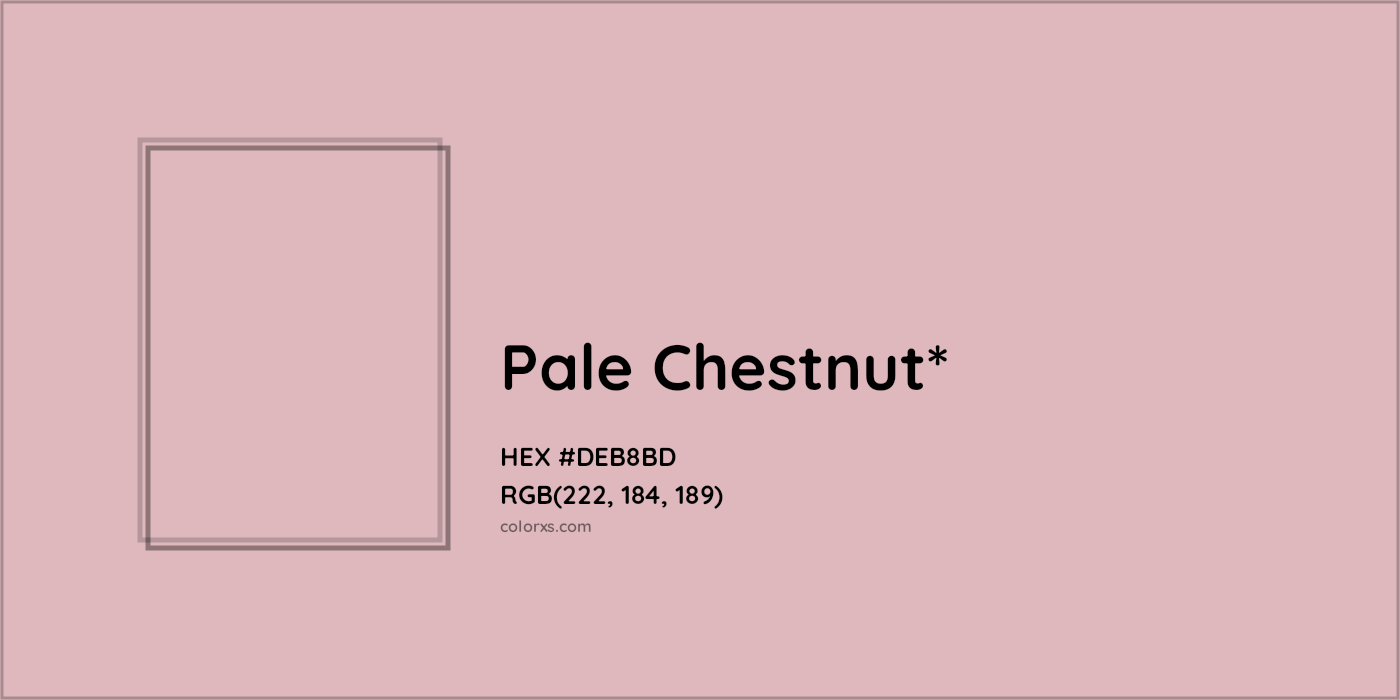 HEX #DEB8BD Color Name, Color Code, Palettes, Similar Paints, Images