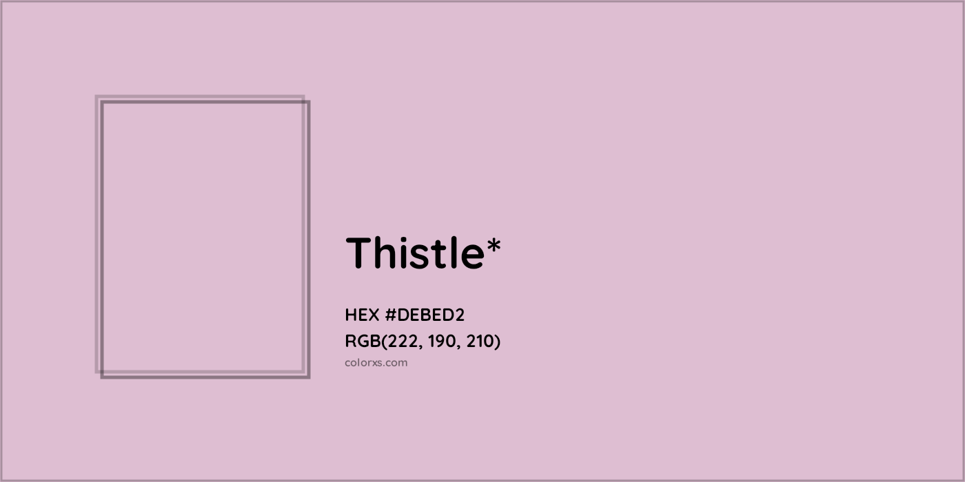 HEX #DEBED2 Color Name, Color Code, Palettes, Similar Paints, Images