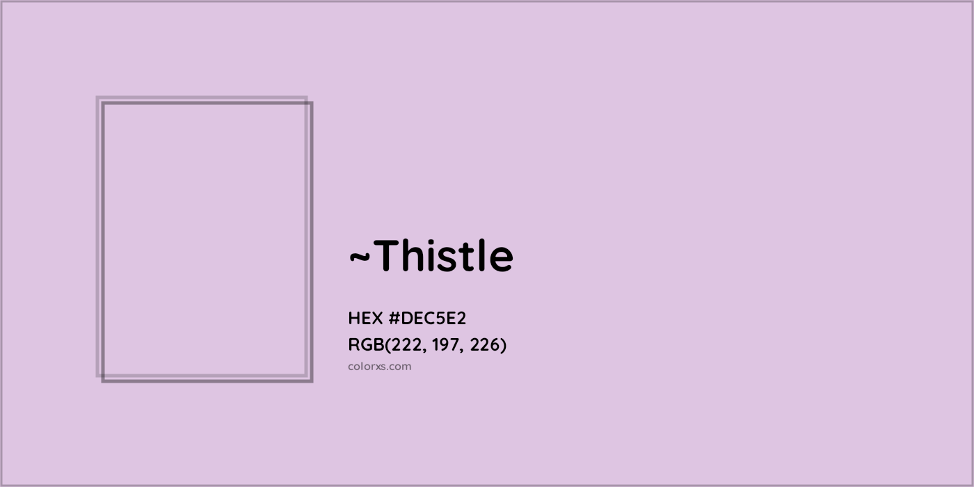 HEX #DEC5E2 Color Name, Color Code, Palettes, Similar Paints, Images