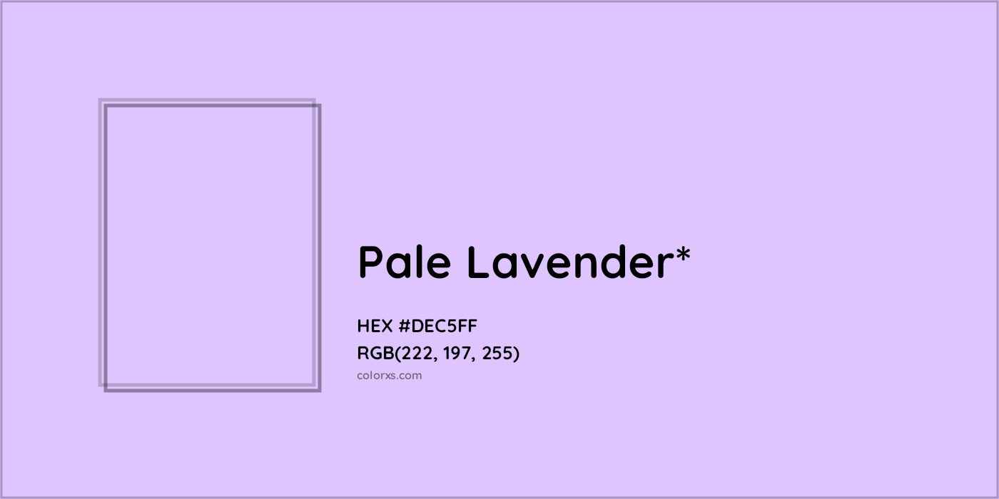 HEX #DEC5FF Color Name, Color Code, Palettes, Similar Paints, Images