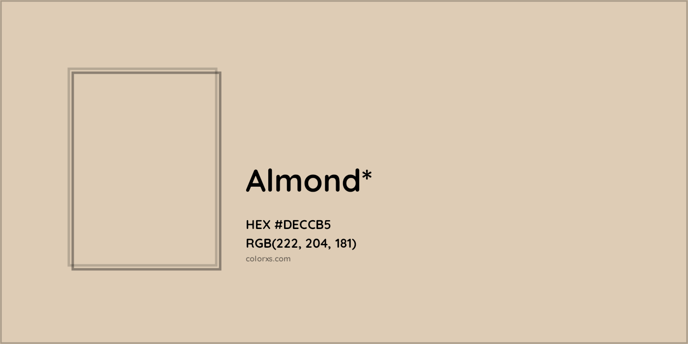 HEX #DECCB5 Color Name, Color Code, Palettes, Similar Paints, Images