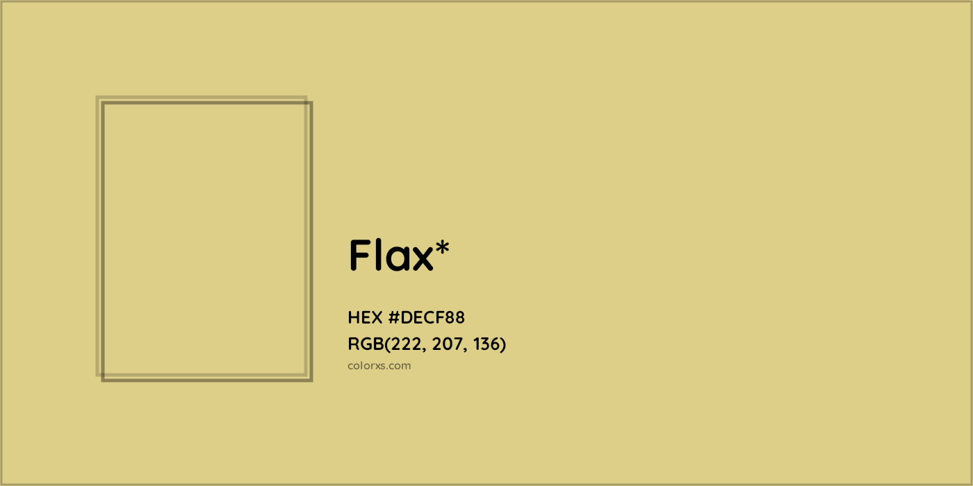 HEX #DECF88 Color Name, Color Code, Palettes, Similar Paints, Images