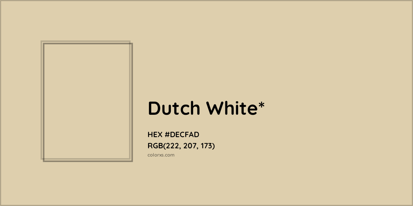 HEX #DECFAD Color Name, Color Code, Palettes, Similar Paints, Images