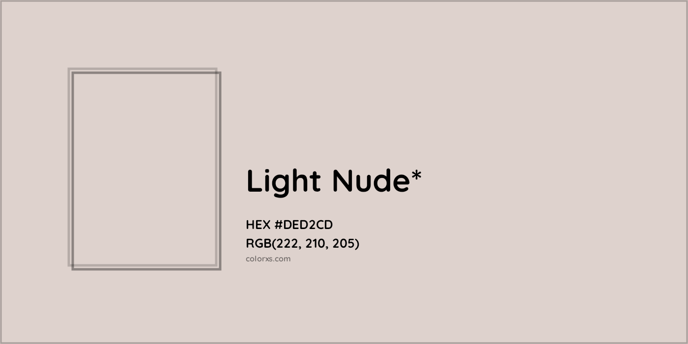 HEX #DED2CD Color Name, Color Code, Palettes, Similar Paints, Images