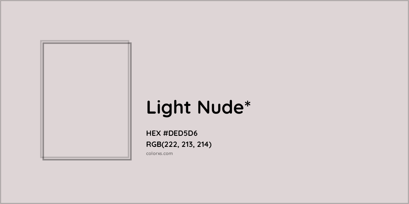 HEX #DED5D6 Color Name, Color Code, Palettes, Similar Paints, Images