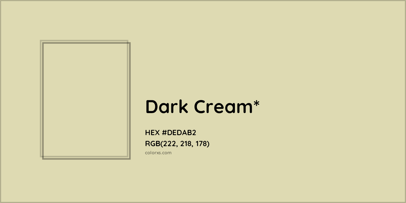 HEX #DEDAB2 Color Name, Color Code, Palettes, Similar Paints, Images