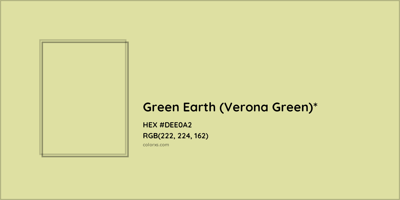 HEX #DEE0A2 Color Name, Color Code, Palettes, Similar Paints, Images