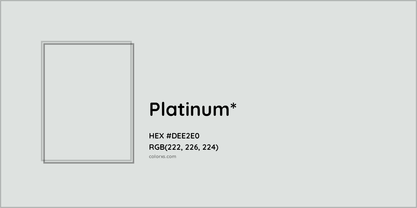 HEX #DEE2E0 Color Name, Color Code, Palettes, Similar Paints, Images