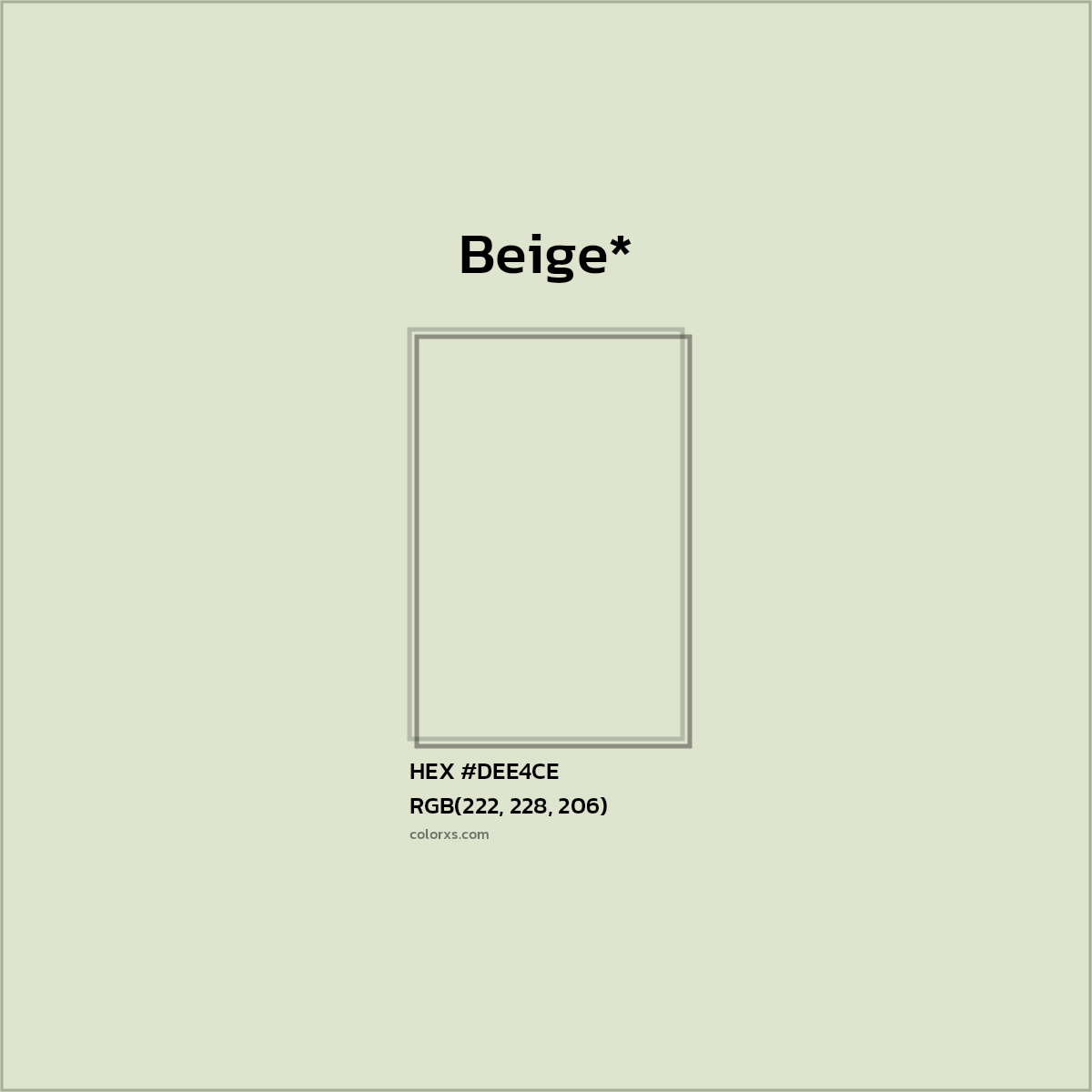 HEX #DEE4CE Color Name, Color Code, Palettes, Similar Paints, Images