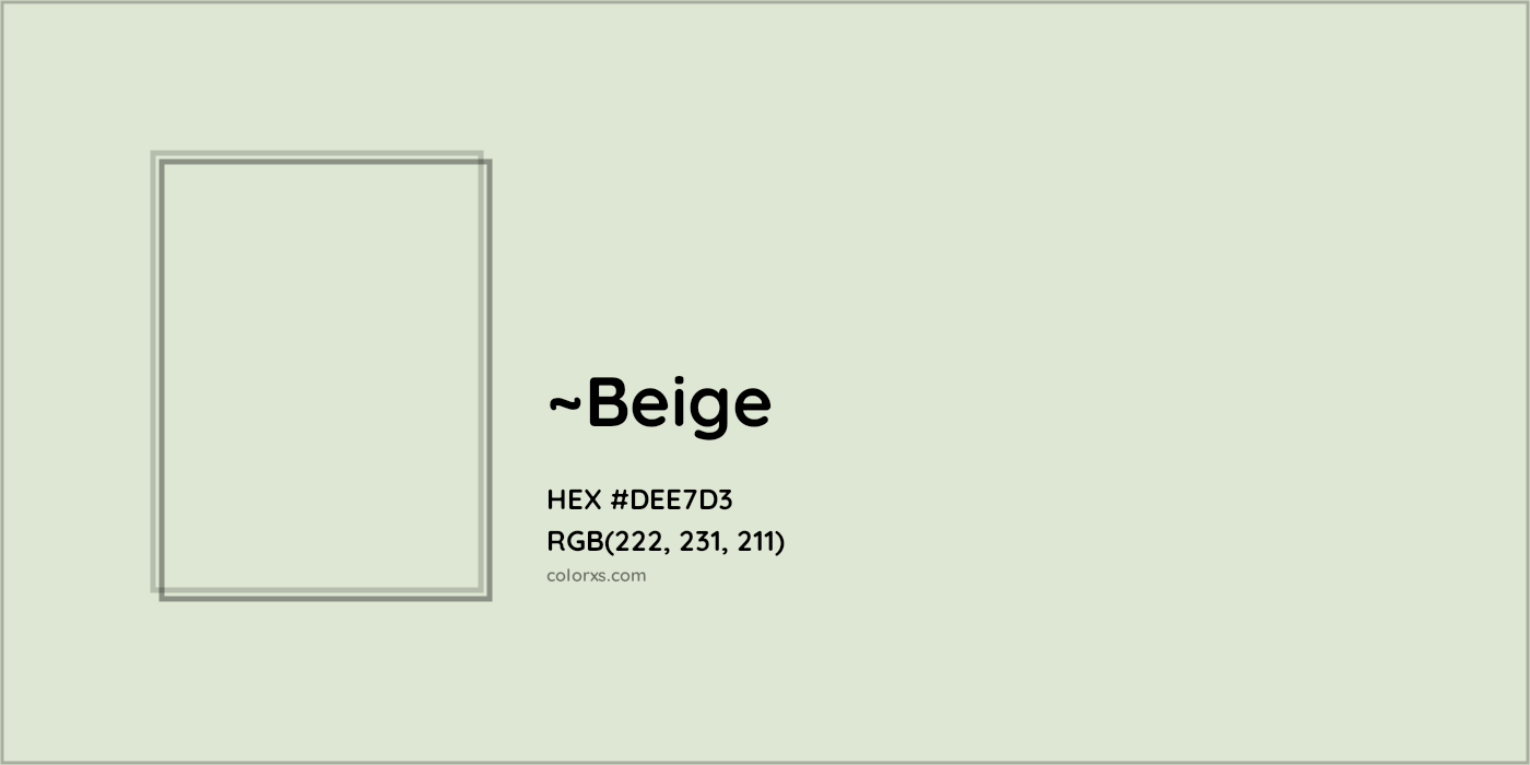 HEX #DEE7D3 Color Name, Color Code, Palettes, Similar Paints, Images