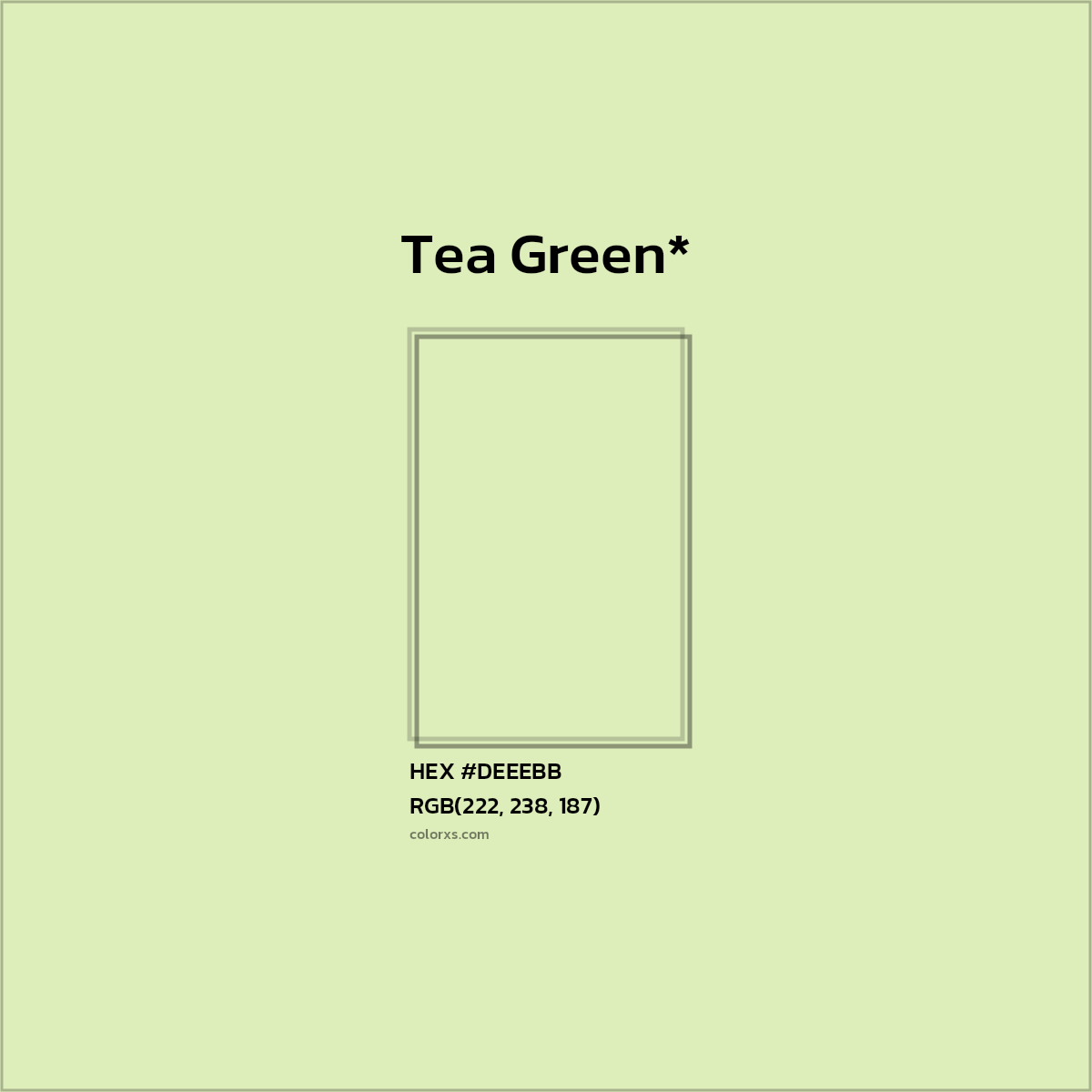 HEX #DEEEBB Color Name, Color Code, Palettes, Similar Paints, Images