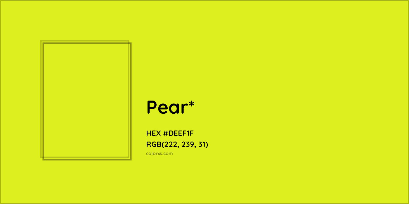 HEX #DEEF1F Color Name, Color Code, Palettes, Similar Paints, Images