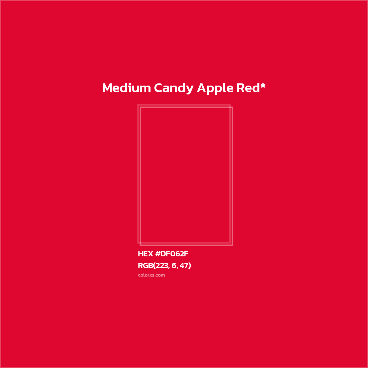 HEX #DF062F Color Name, Color Code, Palettes, Similar Paints, Images