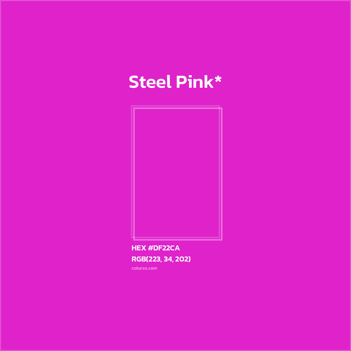 HEX #DF22CA Color Name, Color Code, Palettes, Similar Paints, Images