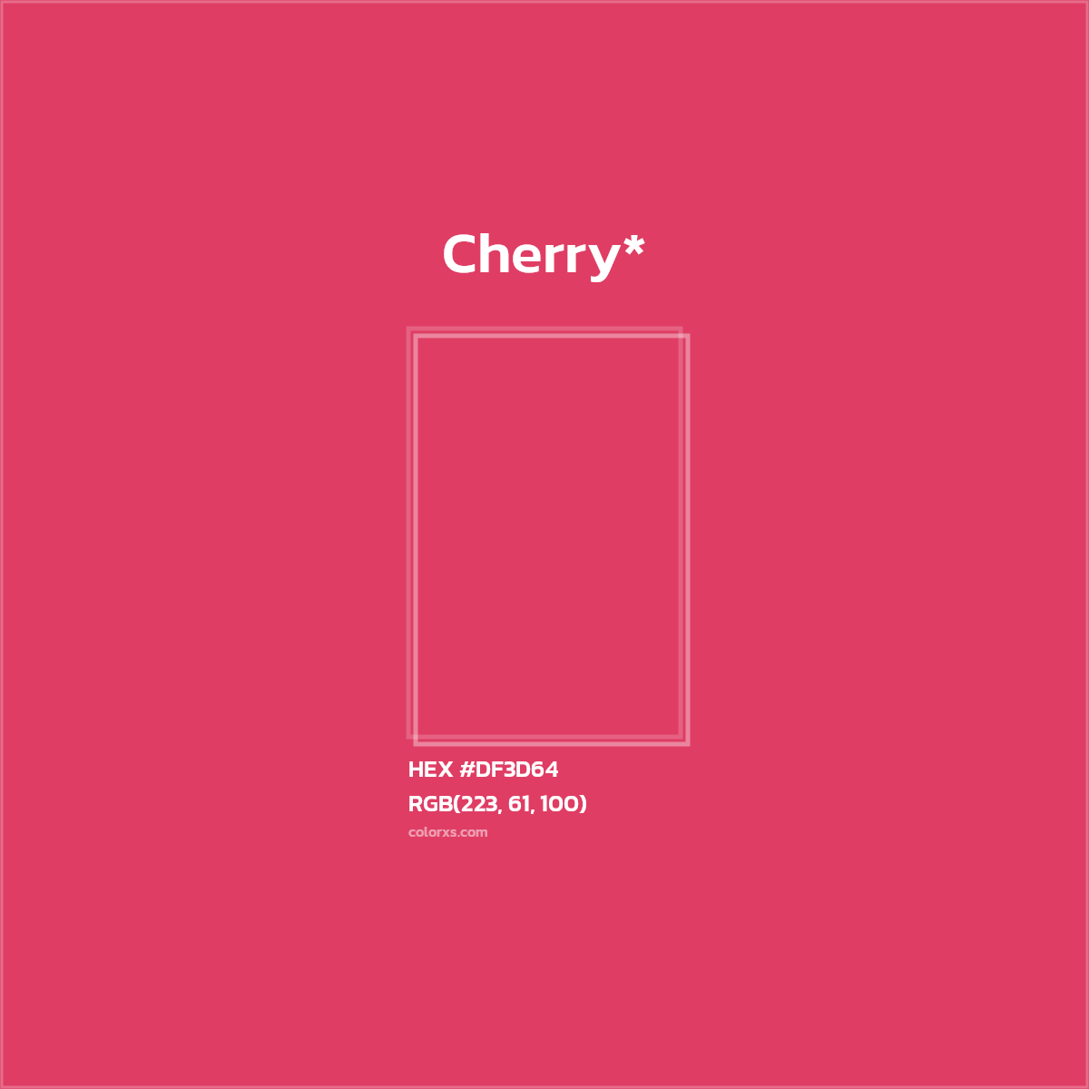 HEX #DF3D64 Color Name, Color Code, Palettes, Similar Paints, Images