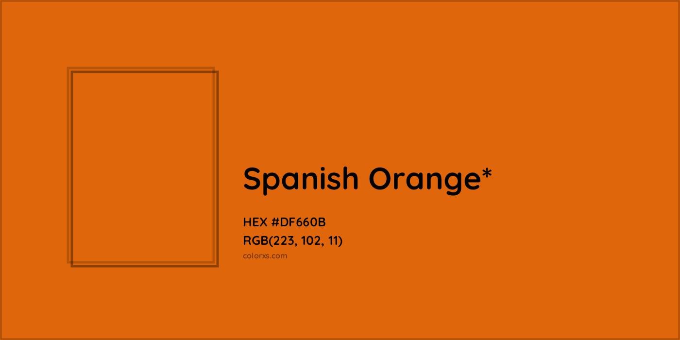 HEX #DF660B Color Name, Color Code, Palettes, Similar Paints, Images