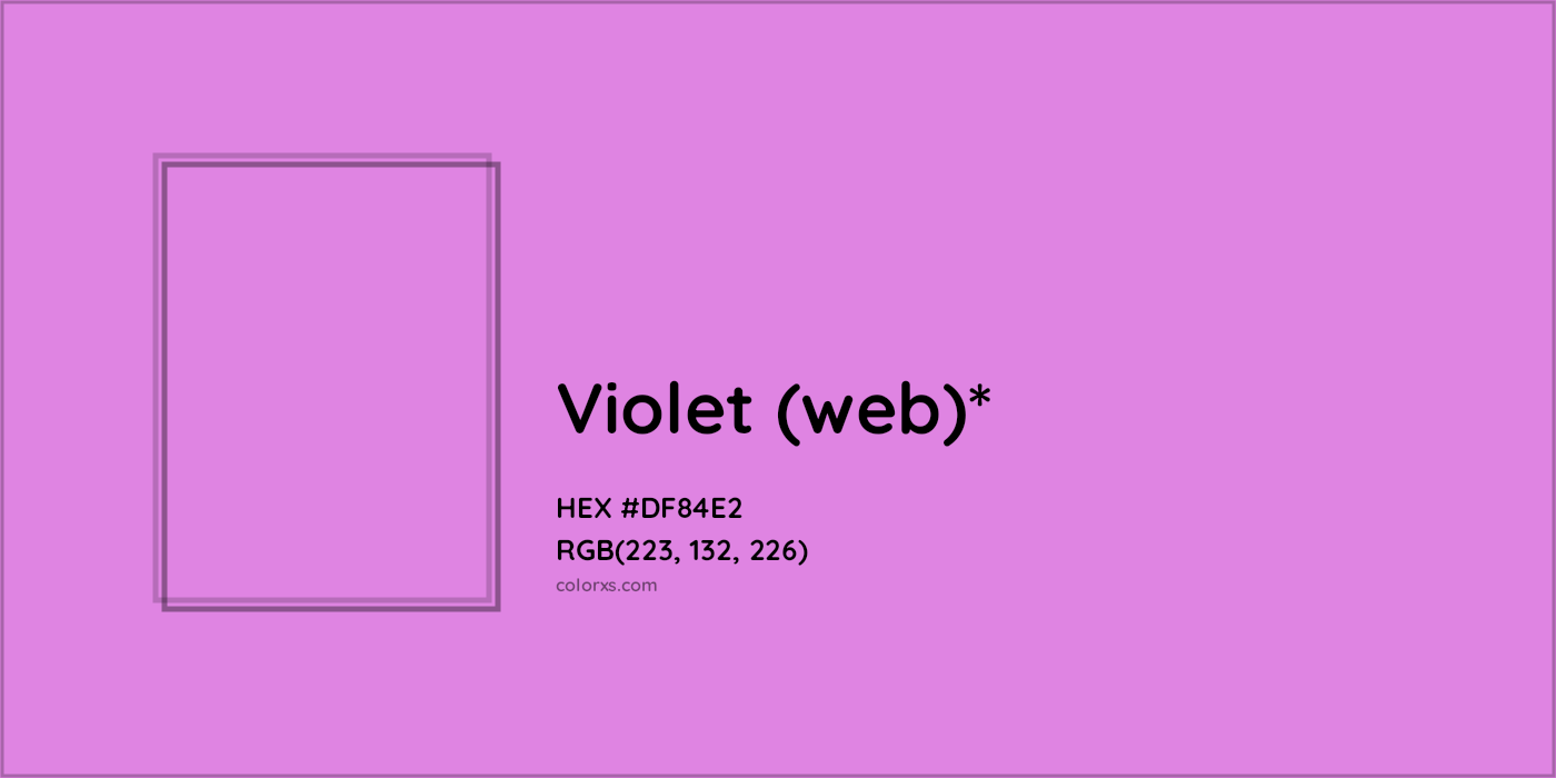 HEX #DF84E2 Color Name, Color Code, Palettes, Similar Paints, Images