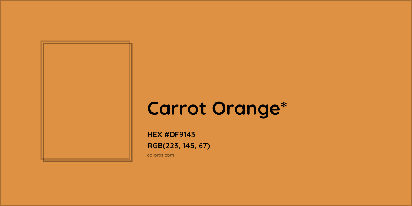 HEX #DF9143 Color Name, Color Code, Palettes, Similar Paints, Images