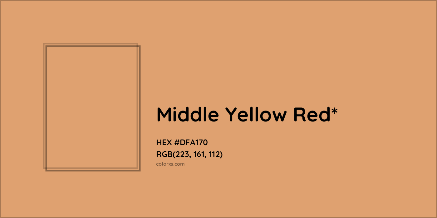 HEX #DFA170 Color Name, Color Code, Palettes, Similar Paints, Images