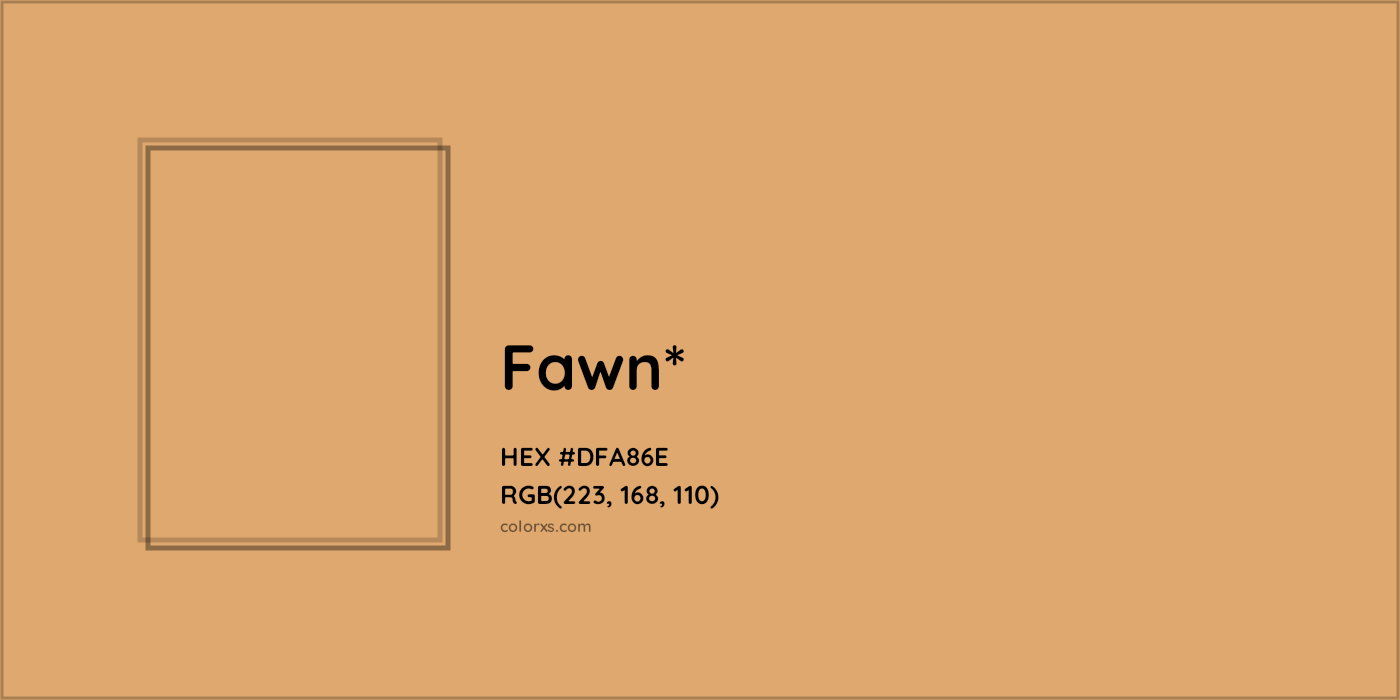 HEX #DFA86E Color Name, Color Code, Palettes, Similar Paints, Images