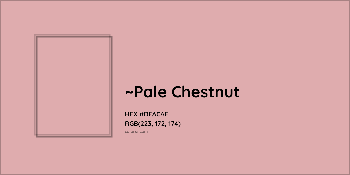 HEX #DFACAE Color Name, Color Code, Palettes, Similar Paints, Images