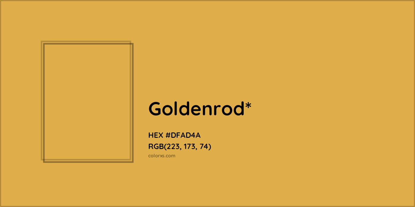 HEX #DFAD4A Color Name, Color Code, Palettes, Similar Paints, Images