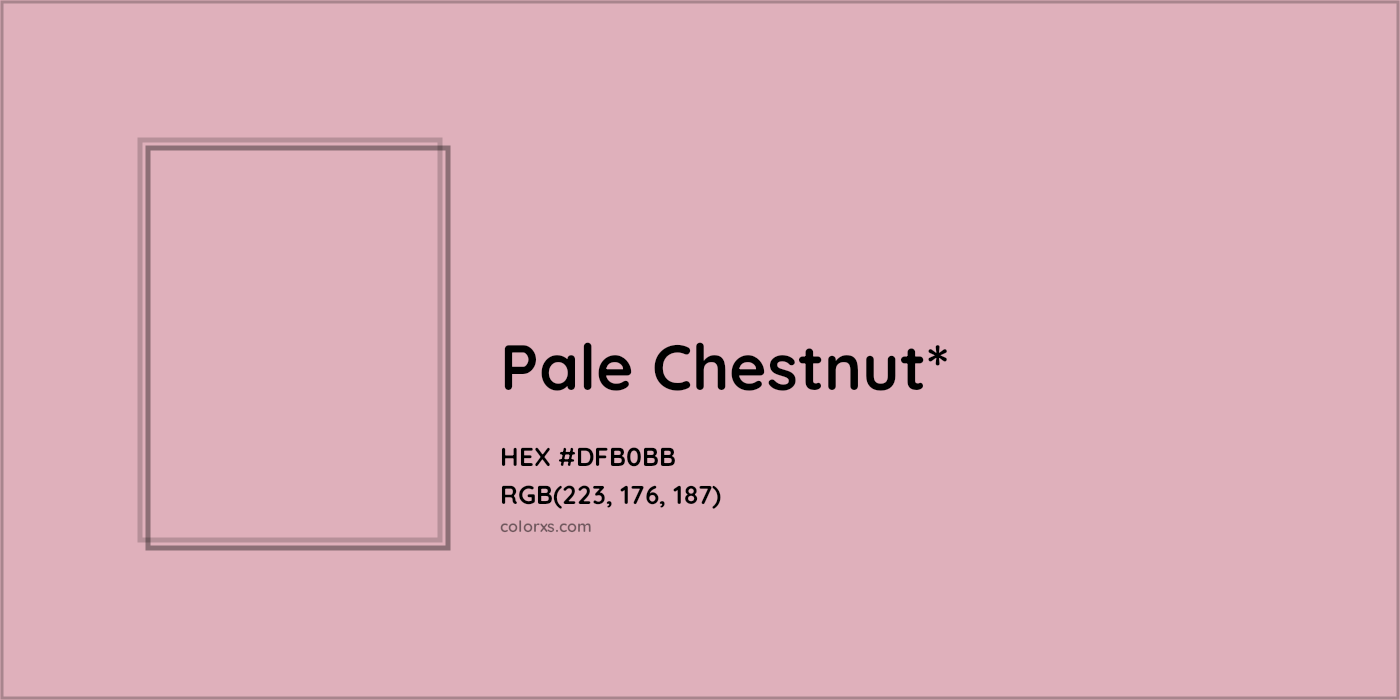 HEX #DFB0BB Color Name, Color Code, Palettes, Similar Paints, Images