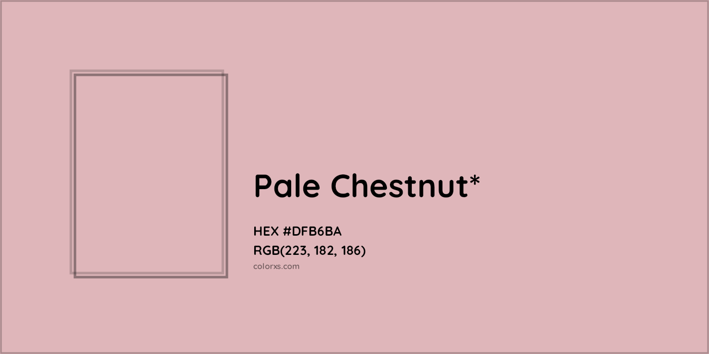 HEX #DFB6BA Color Name, Color Code, Palettes, Similar Paints, Images