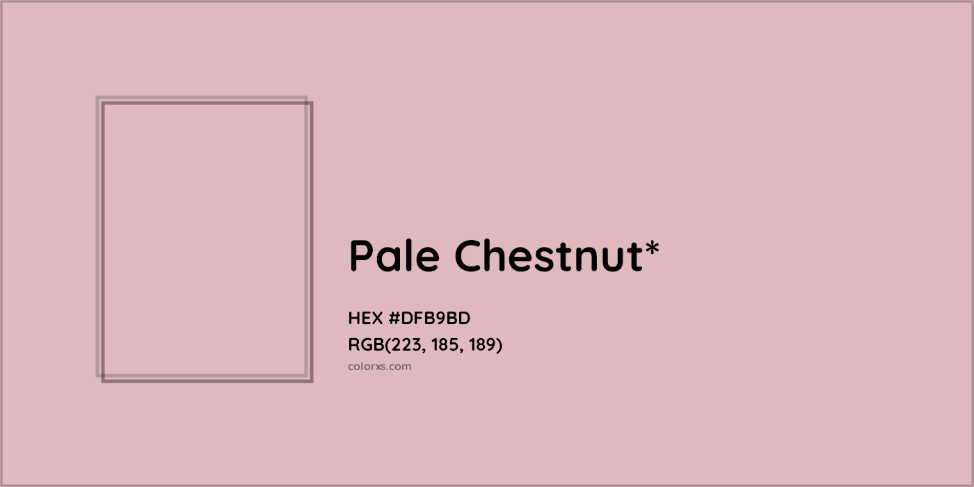 HEX #DFB9BD Color Name, Color Code, Palettes, Similar Paints, Images