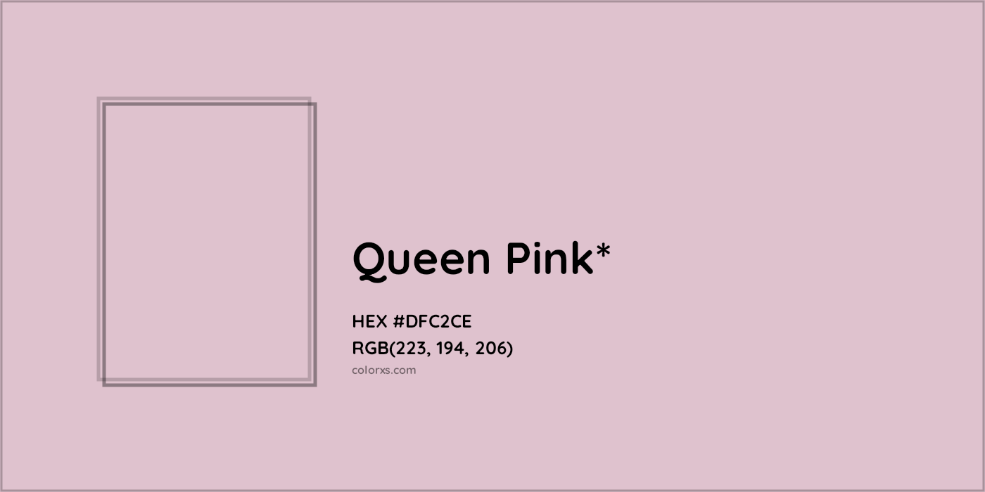 HEX #DFC2CE Color Name, Color Code, Palettes, Similar Paints, Images
