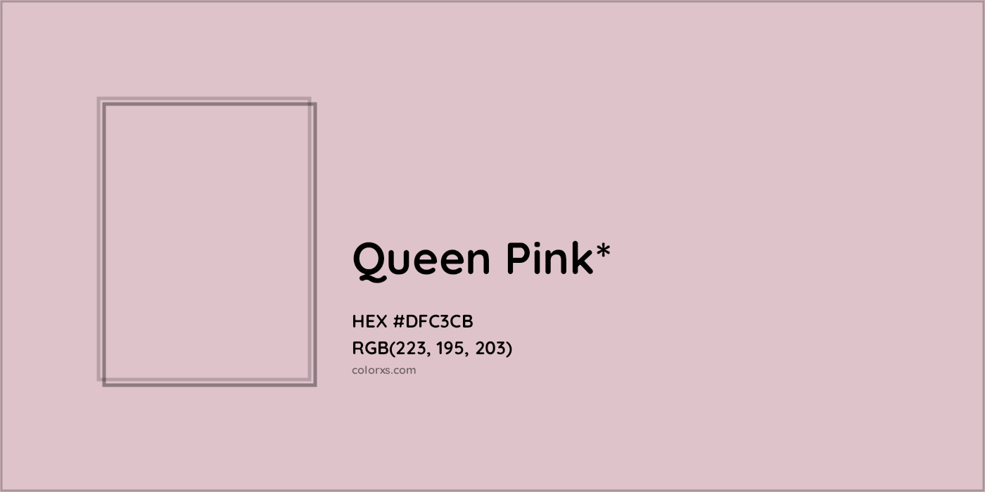 HEX #DFC3CB Color Name, Color Code, Palettes, Similar Paints, Images