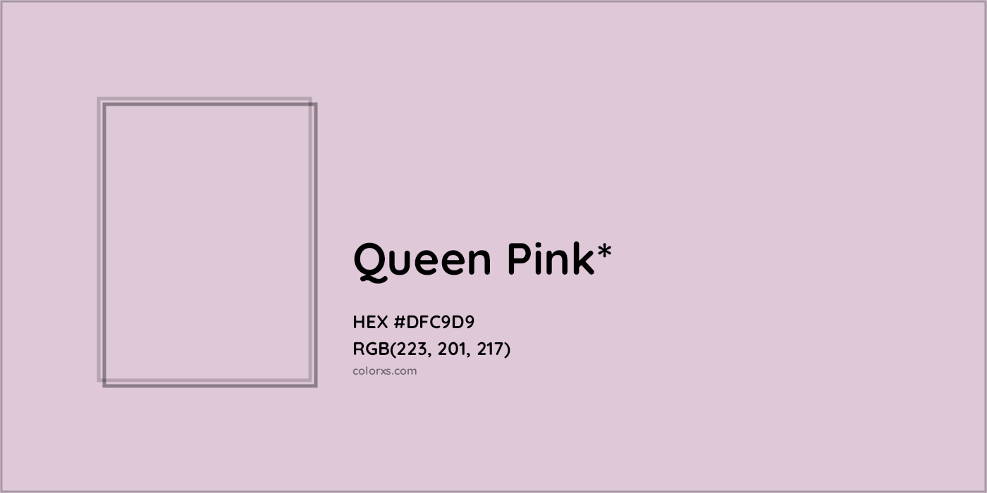 HEX #DFC9D9 Color Name, Color Code, Palettes, Similar Paints, Images