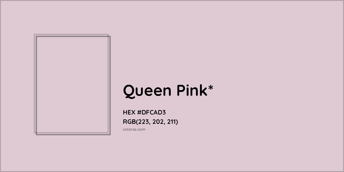 HEX #DFCAD3 Color Name, Color Code, Palettes, Similar Paints, Images