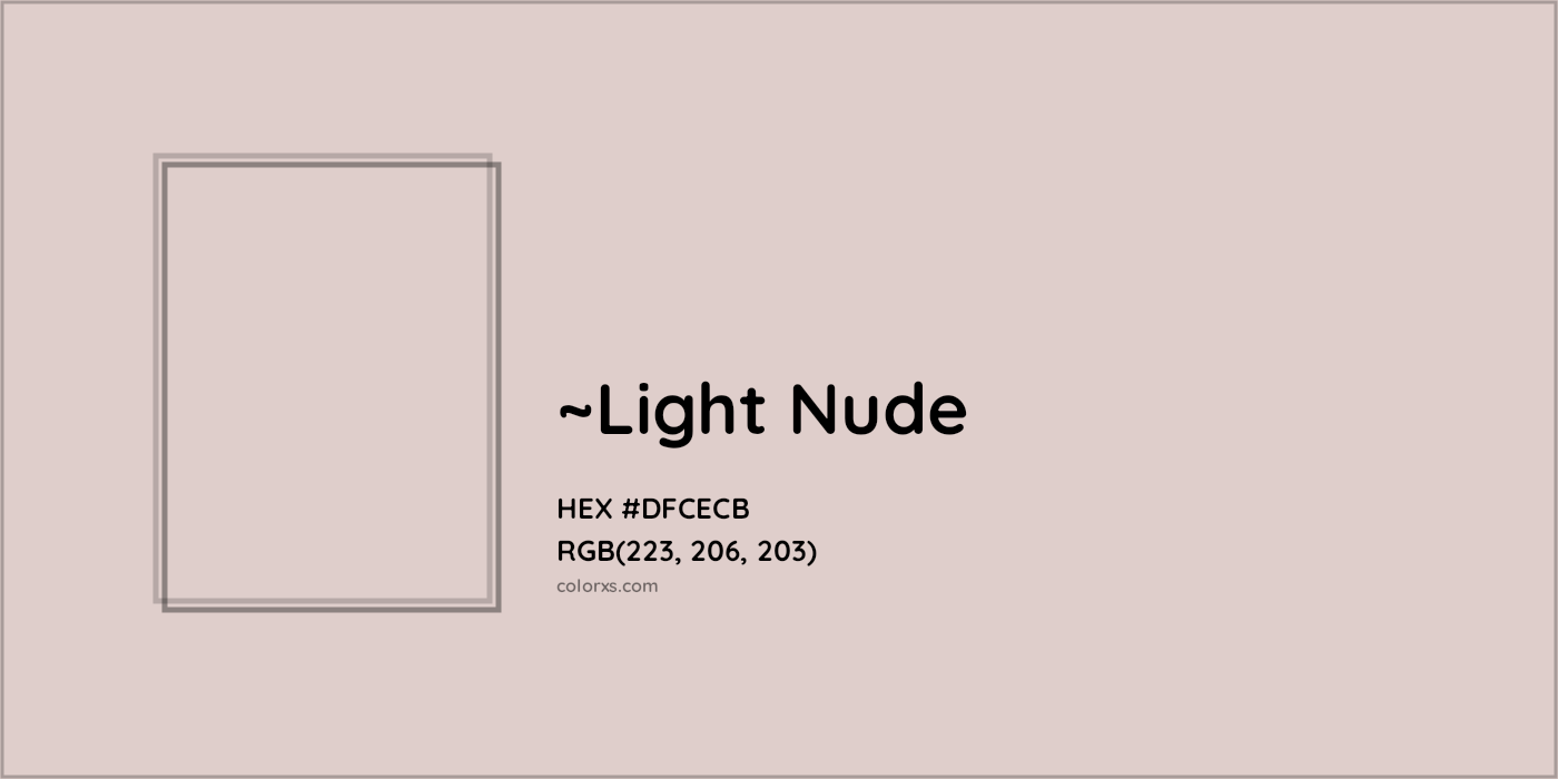 HEX #DFCECB Color Name, Color Code, Palettes, Similar Paints, Images