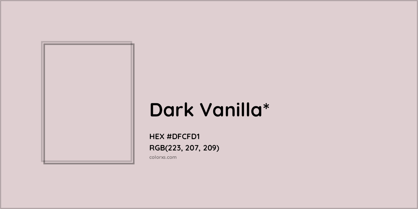 HEX #DFCFD1 Color Name, Color Code, Palettes, Similar Paints, Images