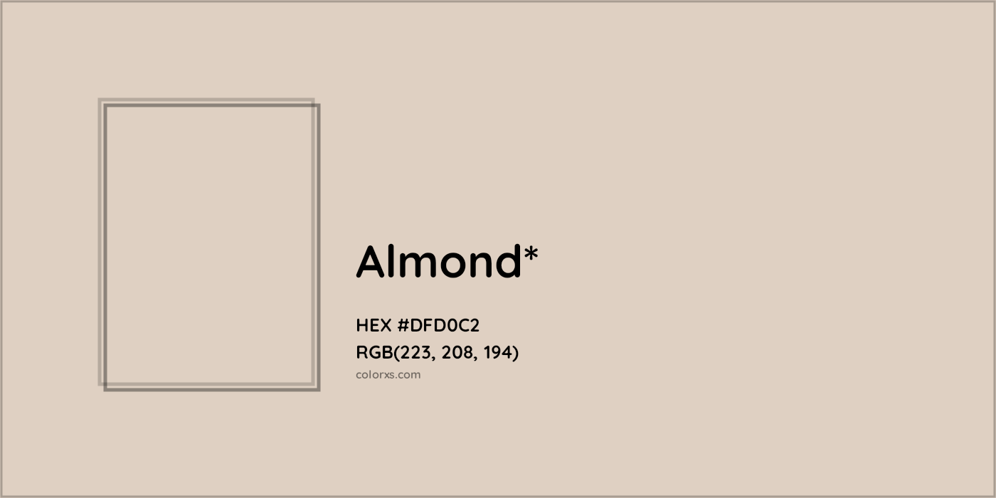 HEX #DFD0C2 Color Name, Color Code, Palettes, Similar Paints, Images