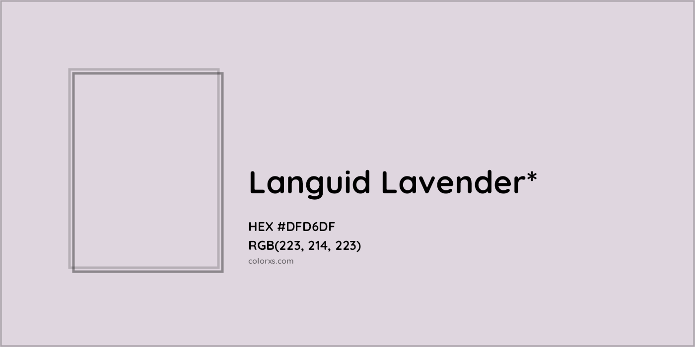 HEX #DFD6DF Color Name, Color Code, Palettes, Similar Paints, Images