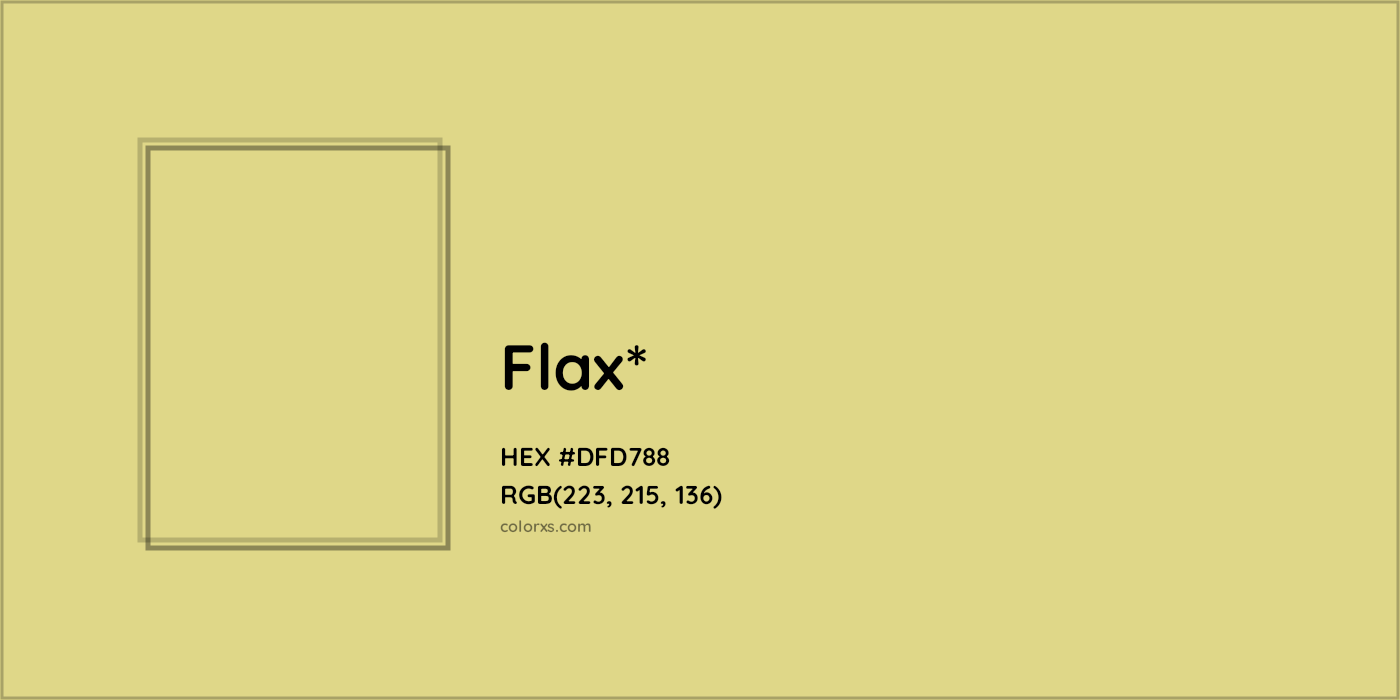 HEX #DFD788 Color Name, Color Code, Palettes, Similar Paints, Images