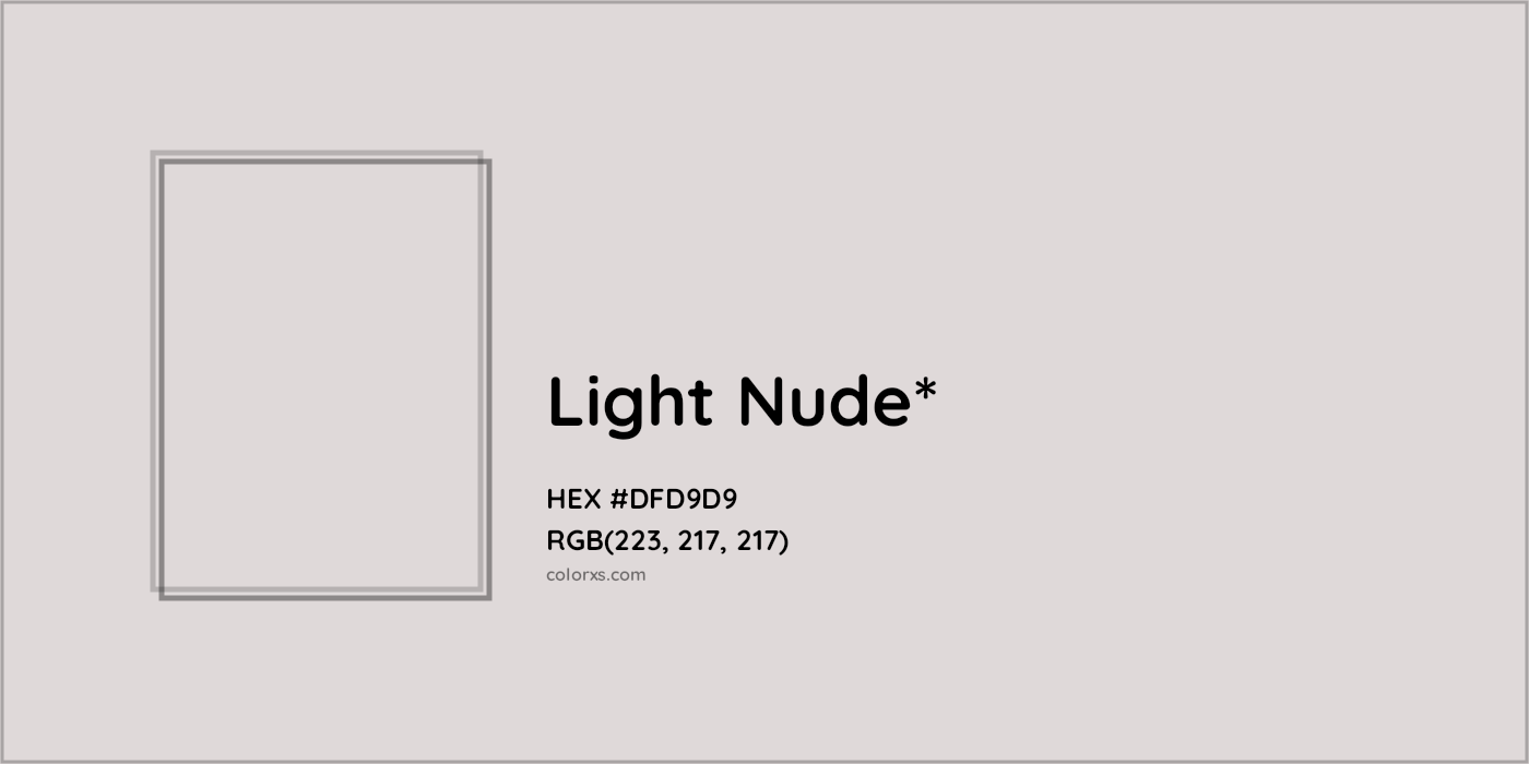 HEX #DFD9D9 Color Name, Color Code, Palettes, Similar Paints, Images