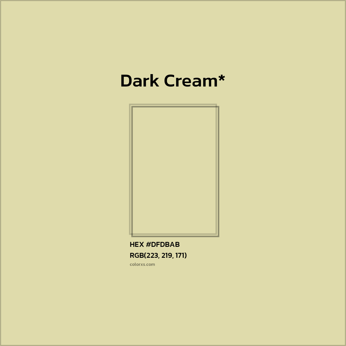 HEX #DFDBAB Color Name, Color Code, Palettes, Similar Paints, Images