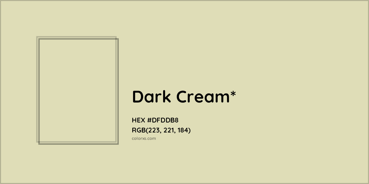 HEX #DFDDB8 Color Name, Color Code, Palettes, Similar Paints, Images