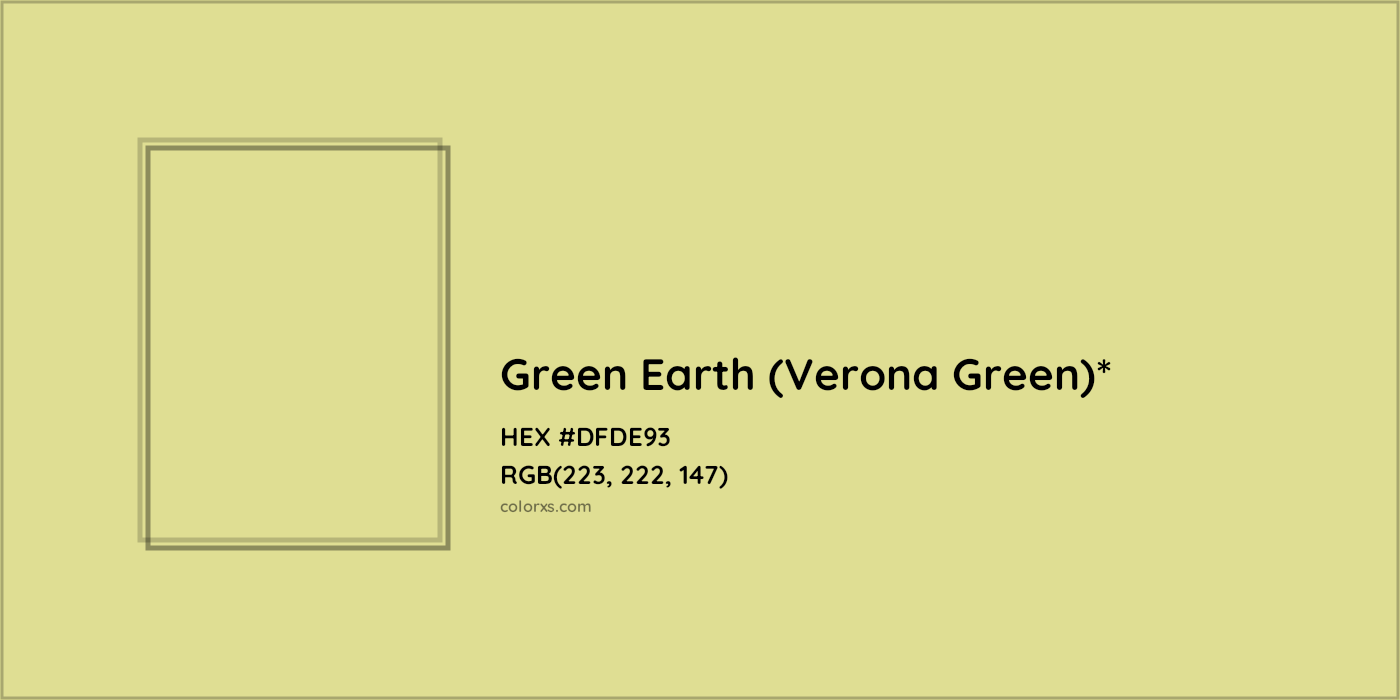 HEX #DFDE93 Color Name, Color Code, Palettes, Similar Paints, Images