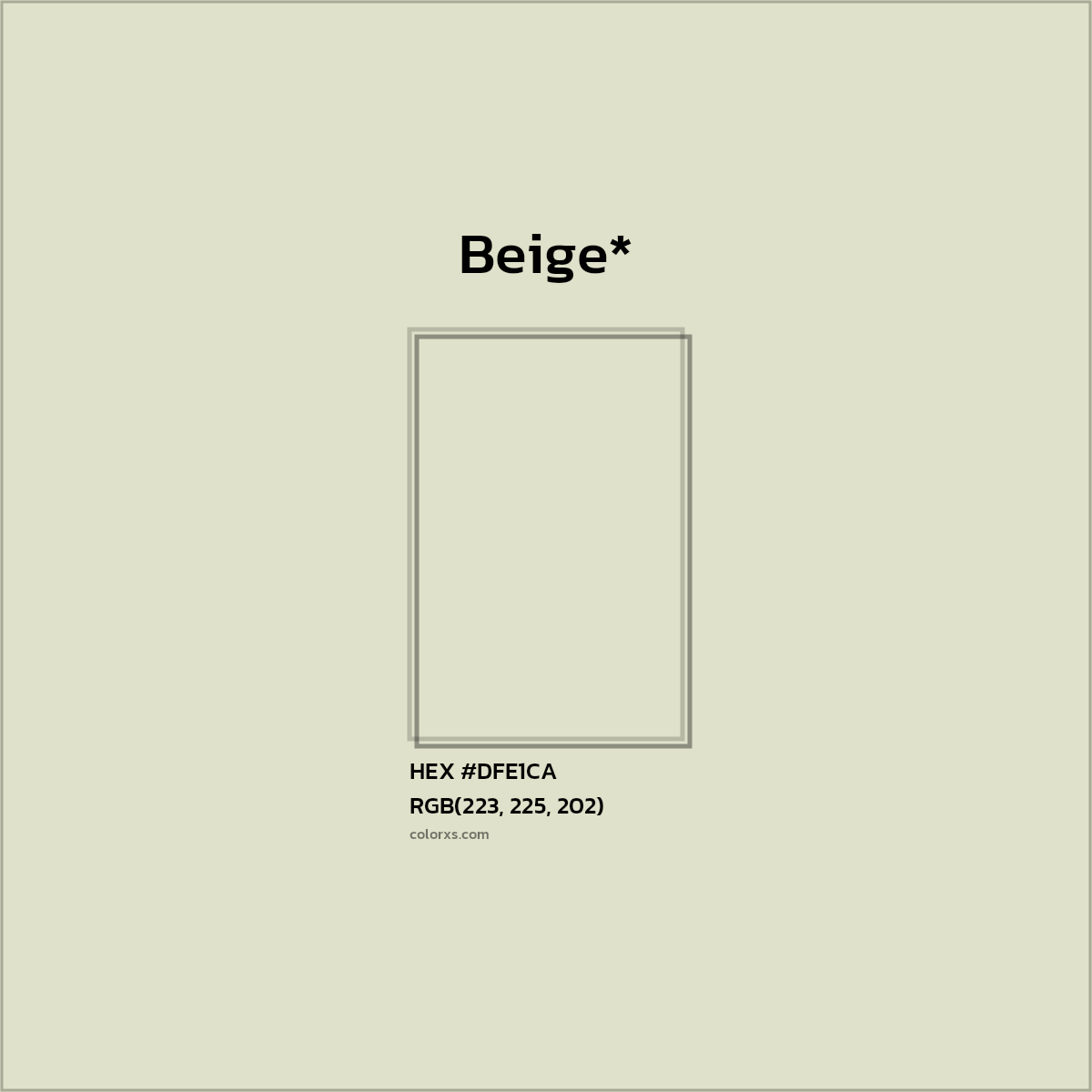 HEX #DFE1CA Color Name, Color Code, Palettes, Similar Paints, Images