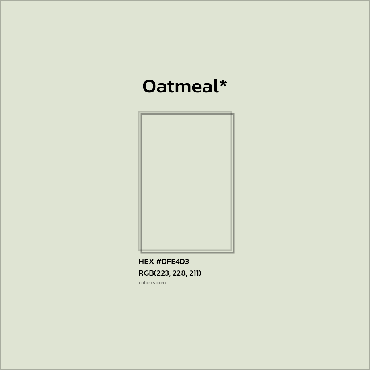 HEX #DFE4D3 Color Name, Color Code, Palettes, Similar Paints, Images
